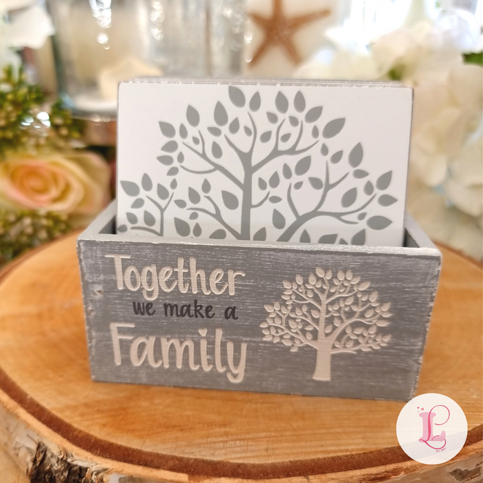 Tree Of Life Set of 6 Coasters - Family