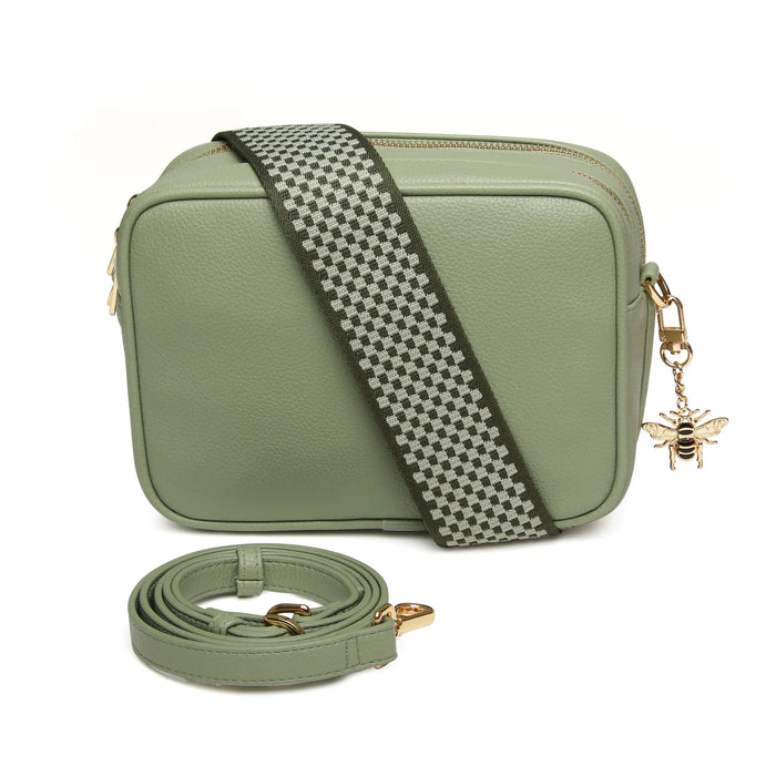 Sage Soho Double Zip Camera Bag by Alice Wheeler