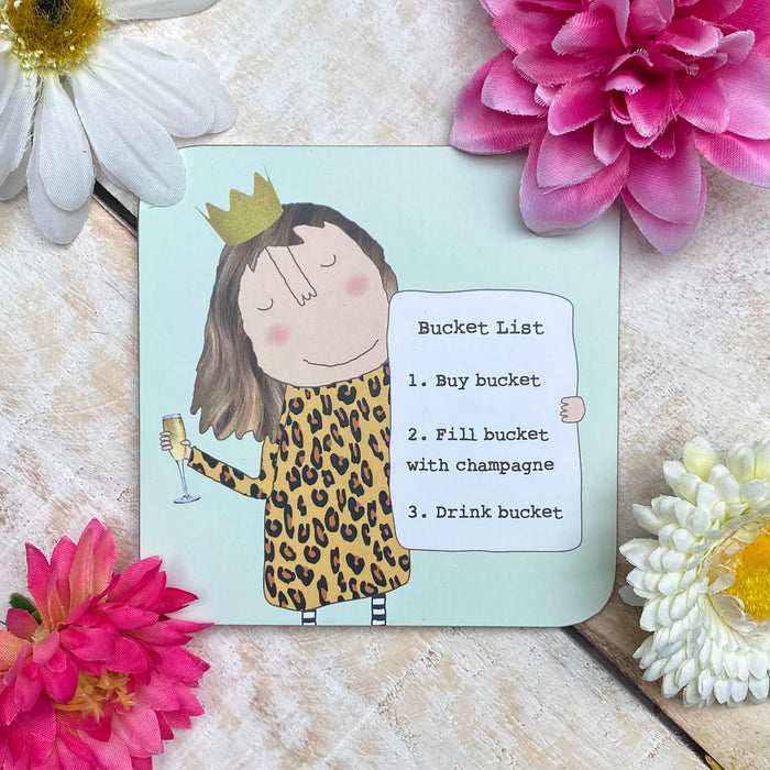 Bucket List Coaster by Rosie Made a Thing