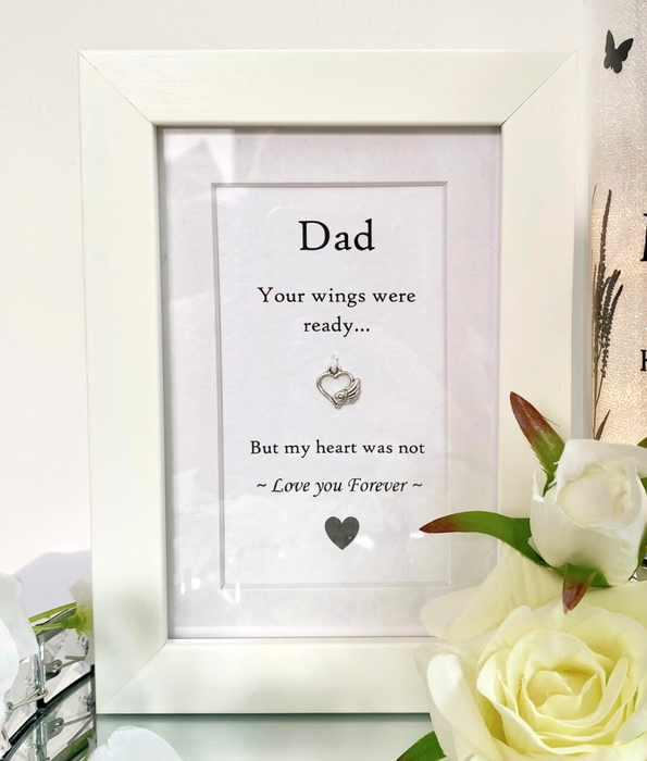Memorial Box Frame - Dad
