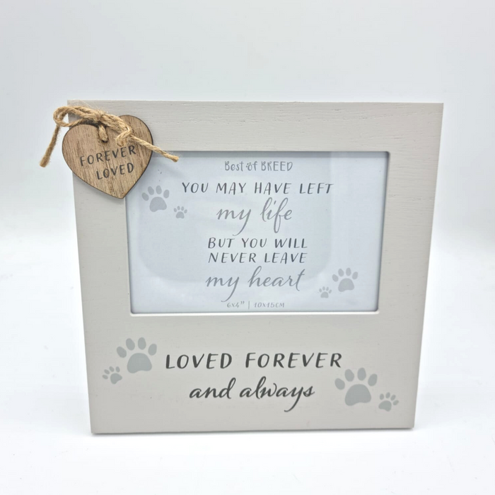 Pet Memorial Frame 6" x 4"