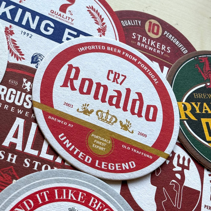 Man United Beer Mats