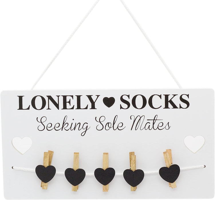 Socks Seeking Sole Mates Plaque