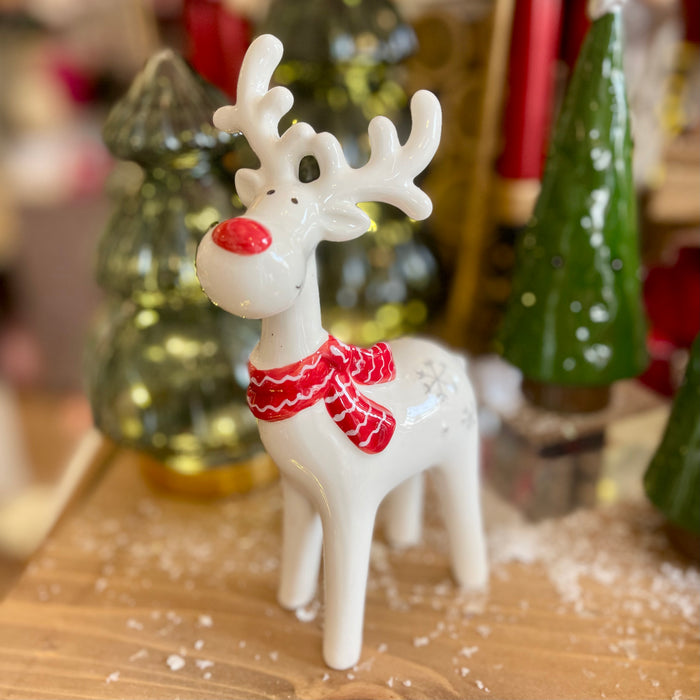 Large Ceramic Reindeer