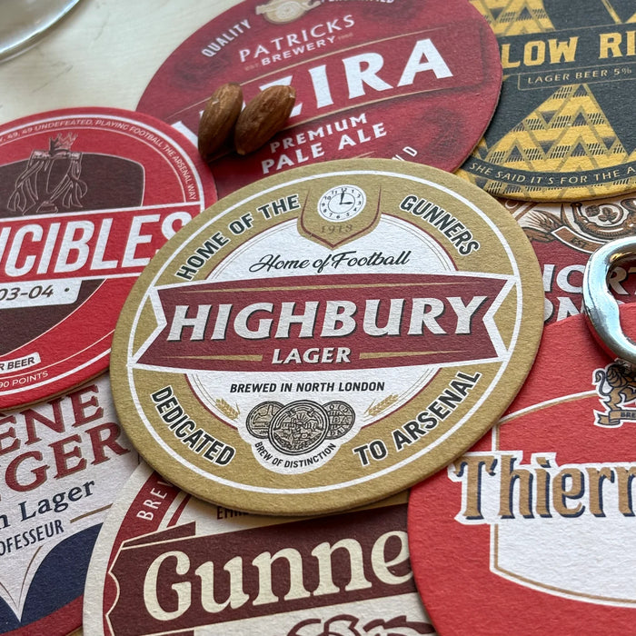 Arsenal Beer Mats