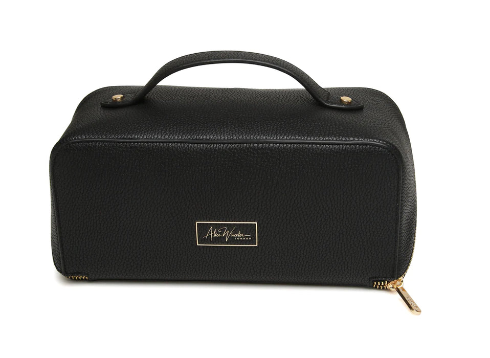 Black Cosmetic Case by Alice Wheeler