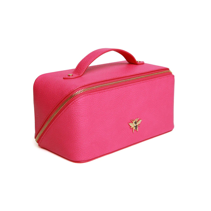Hot Pink Cosmetic Case by Alice Wheeler