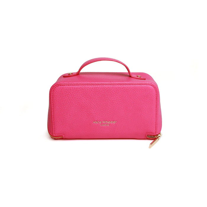 Mini Hot Pink Cosmetic Case by Alice Wheeler