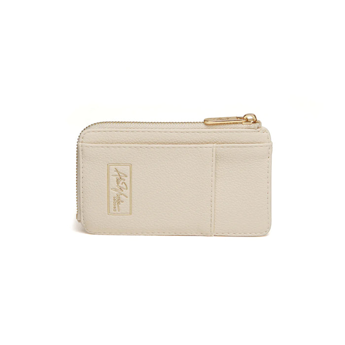 Pastel Cream Bath Coin/Card Purse by Alice Wheeler