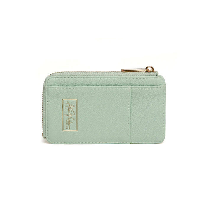 Pastel Mint Bath Coin/Card Purse by Alice Wheeler