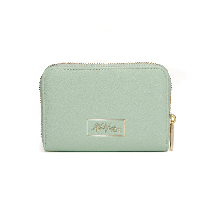 Pastel Mint Bromley Purse by Alice Wheeler