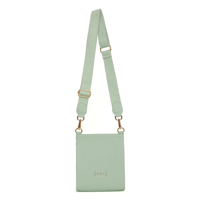 Pastel Mint Bloomsbury Crossbody Bag by Alice Wheeler