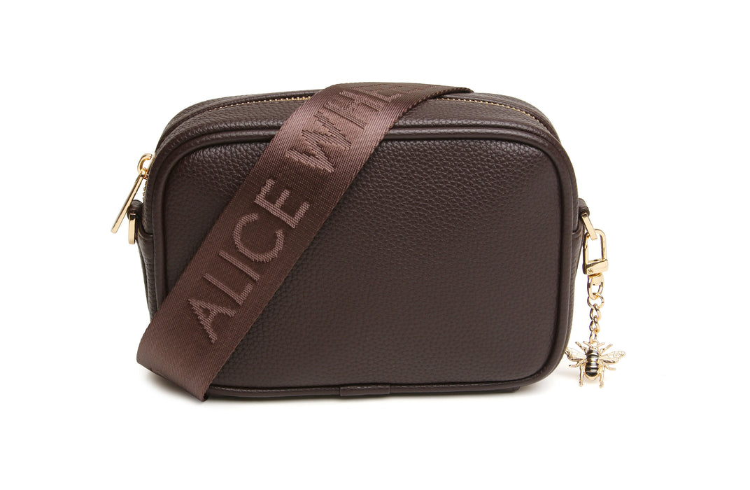 Chocolate Mini Soho Bag by Alice Wheeler