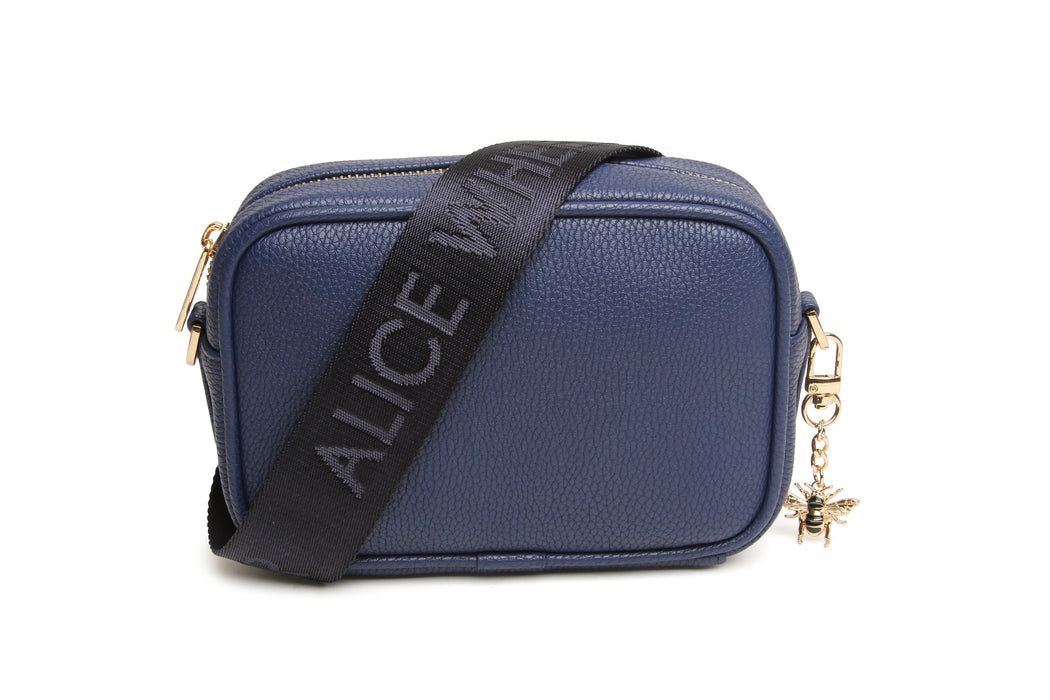 Navy Mini Soho Bag by Alice Wheeler