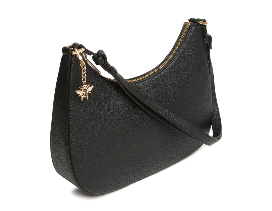 Black Ascot Shoulder Bag by Alice Wheeler