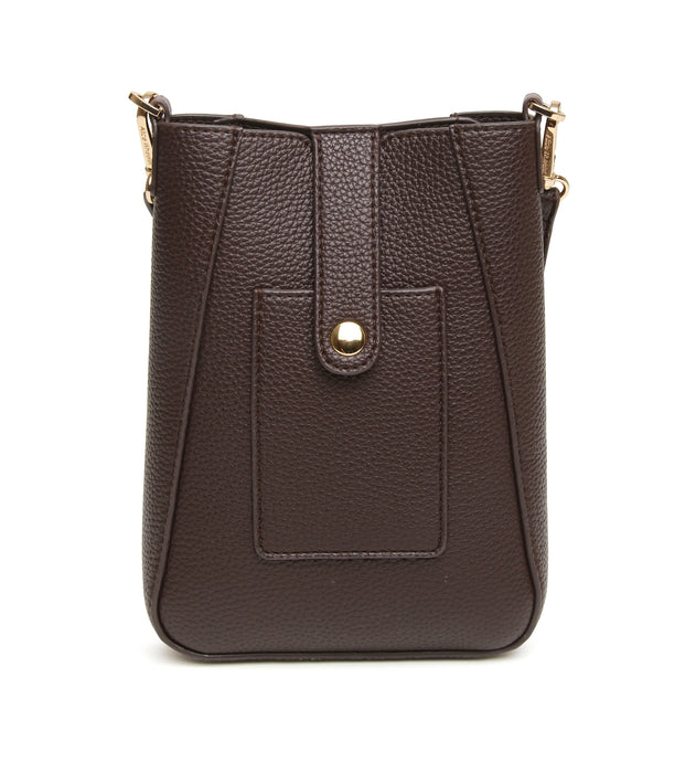 Chocolate Kensington Crossbody Bag by Alice Wheeler