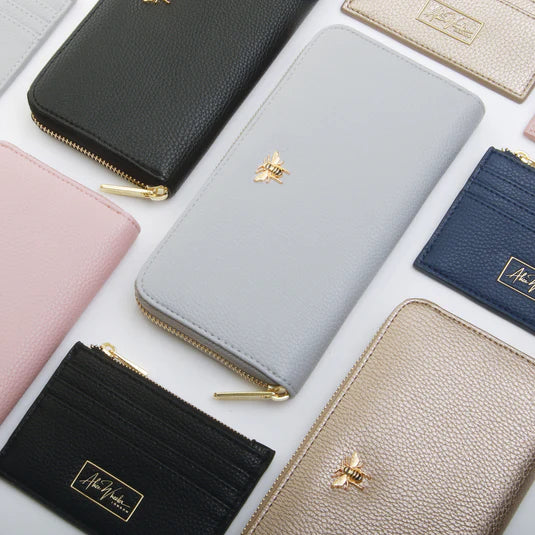 Chocolate Bromley Purse by Alice Wheeler