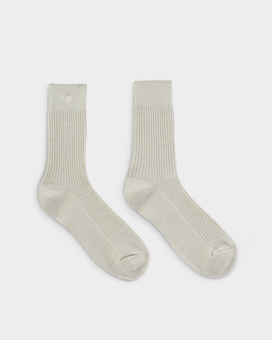 Katie Loxton Gift Boxed Heart Socks - Off White