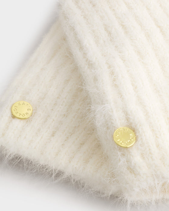 Katie Loxton Gift Boxed Knitted Gloves - White