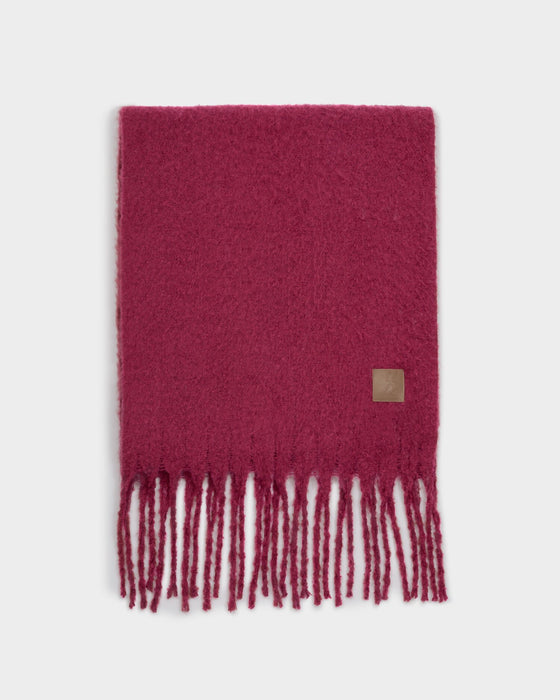 Oversized Tassel Scarf by Katie Loxton - Red