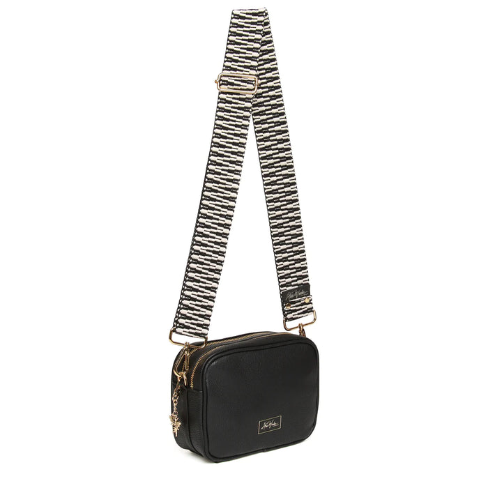 Black Soho Double Zip Camera Bag by Alice Wheeler