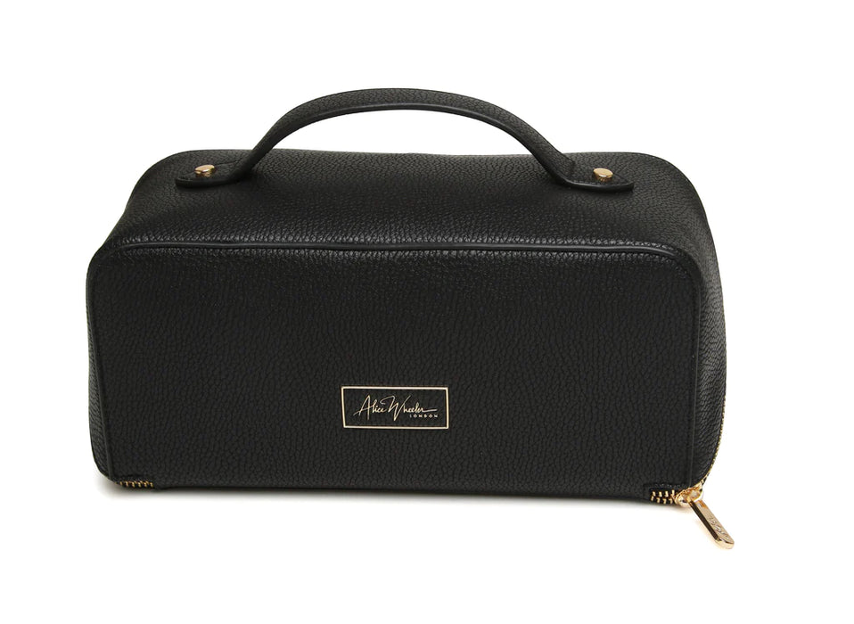 Mini Black Cosmetic Case by Alice Wheeler