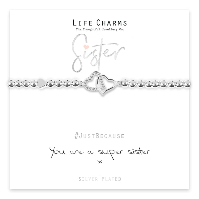 Sister Bracelet by Life Charms