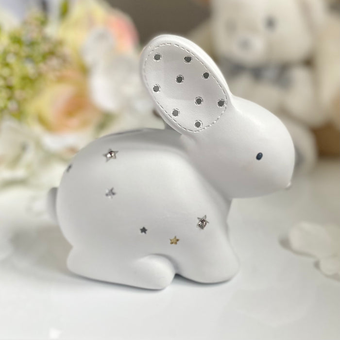 White Rabbit Money Box by Bambino