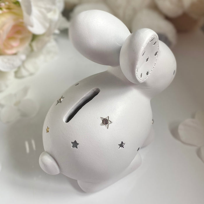 White Rabbit Money Box by Bambino