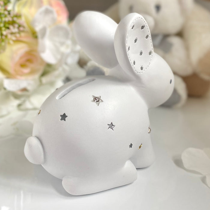 White Rabbit Money Box by Bambino — Lovely Libby's