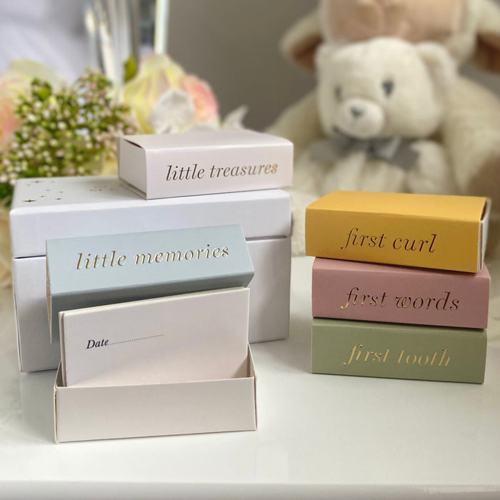 Mini Matchbox Keepsake Boxes by Bambino