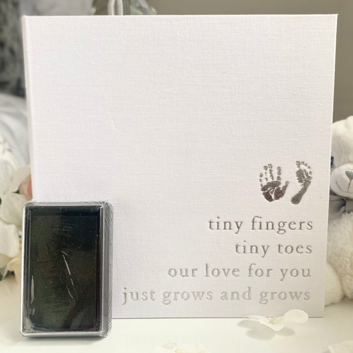 Hand and Footprint Keepsake Album & Ink Pad by Bambino