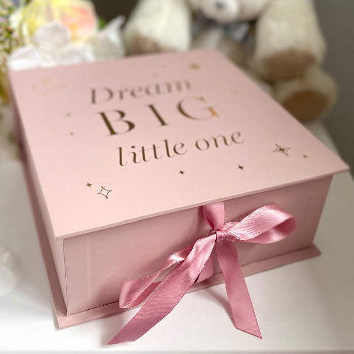 Pink New Baby Keepsake Box by Bambino