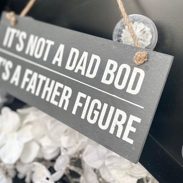 "Dad Bod" Hanging Slate Sign