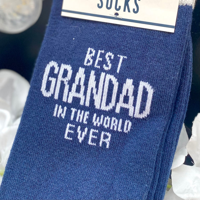 "Best Grandad" Socks