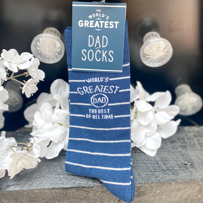 "World's Greatest Dad" Socks