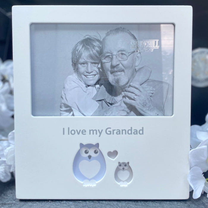 Grandad Owl Photo Frame