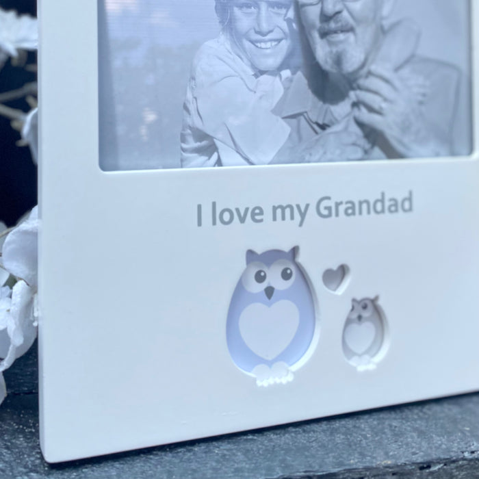 Grandad Owl Photo Frame