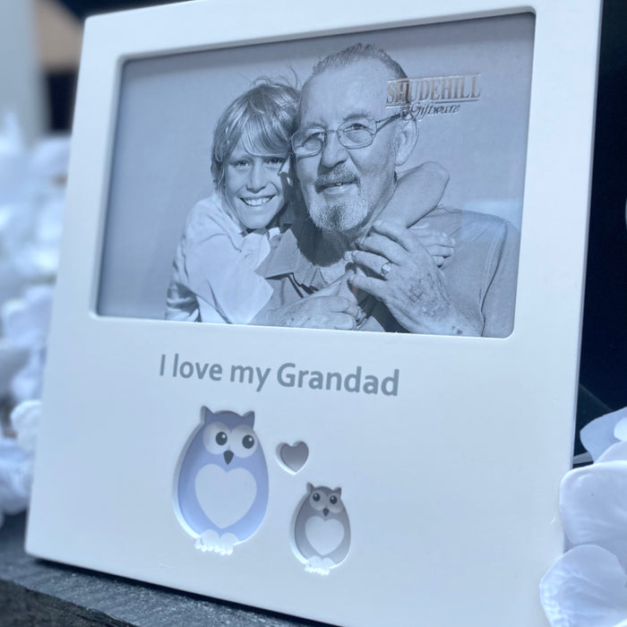 Grandad Owl Photo Frame