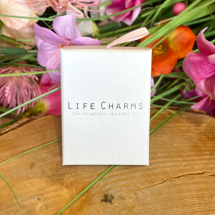Silver Knot Stud Earrings by Life Charms