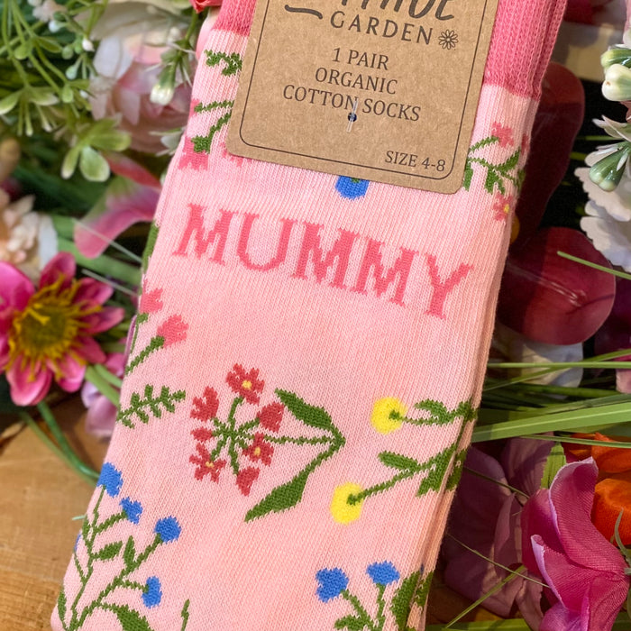 Floral "Mummy" Socks