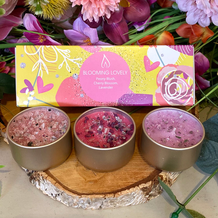 Blooming Lovely Trio Candle Gift Set by Best Kept Secrets