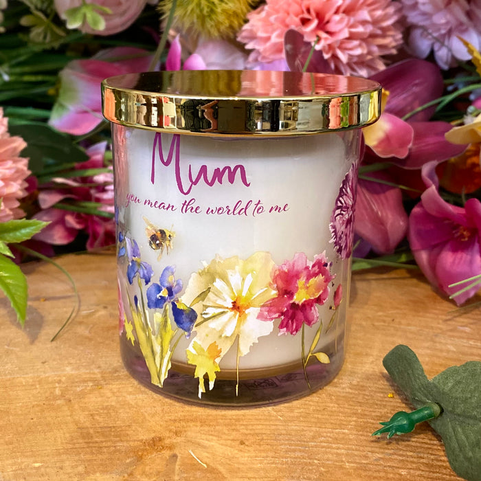 Peony & Blush Suede Mum Boutique Candle