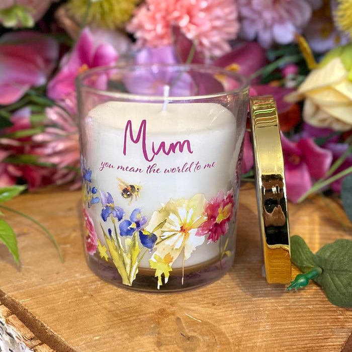 Peony & Blush Suede Mum Boutique Candle