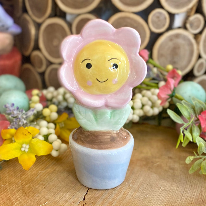 Ceramic Felicity the Flowerpot - Pink