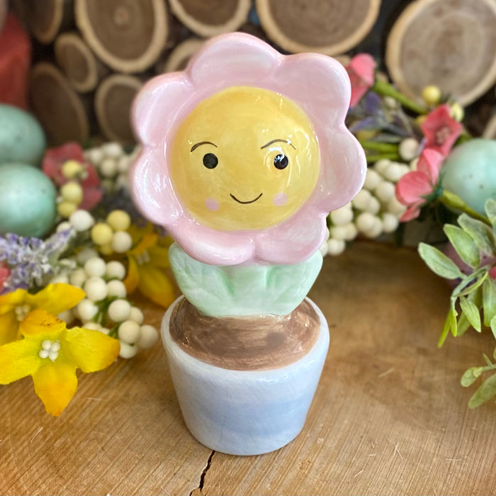 Ceramic Felicity the Flowerpot - Pink