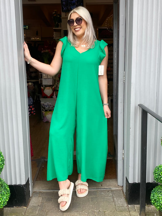 The April Jumpsuit - Green