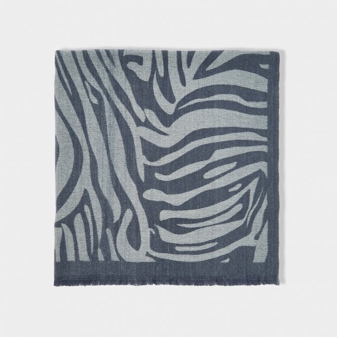 Zebra Print Blanket Scarf by Katie Loxton