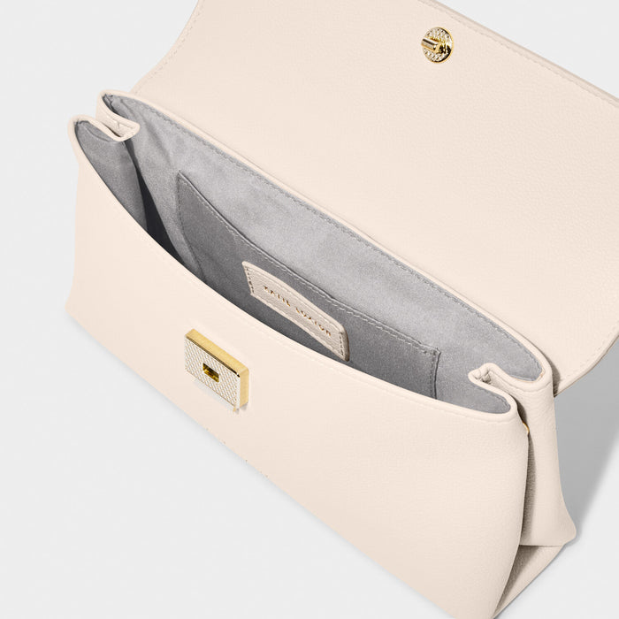 Eggshell Demi Clutch Bag by Katie Loxton