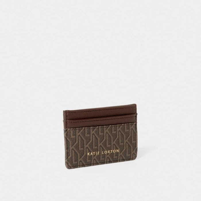 Chocolate Signature Card Holder by Katie Loxton